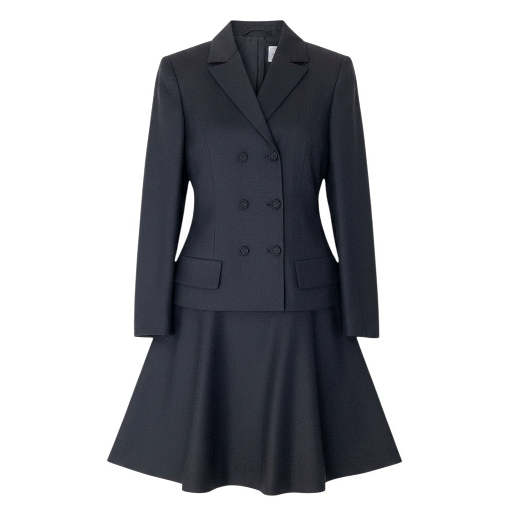 37g17 FOXEY フォクシー 2020年 Dress Shapely ドレスシェイプリー ドレスワンピース 40165 サイズ40 ブラック レディースu02t