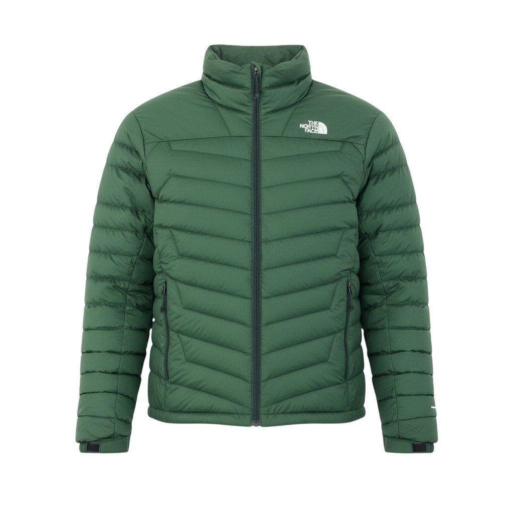 49g17 【美品】 THE NORTH FACE ザノースフェイス サンダージャケット ダウンジャケット NY823C12 サイズM グリーン メンズt18r