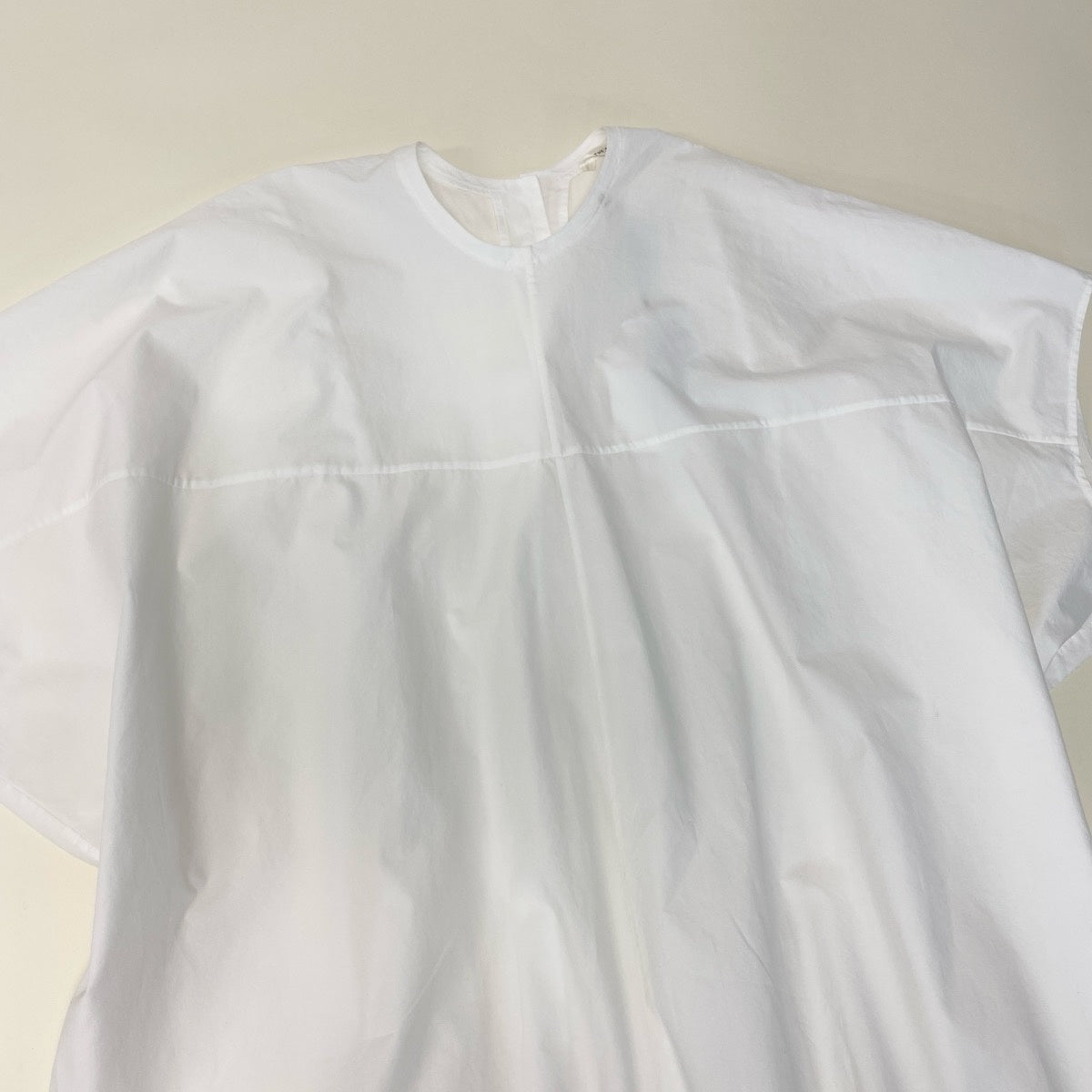 Eh10　THE ROW IVIO Tunic Top (Model 8103 W2517, Size XS, White, Cotton) – Retail Price: 240,000 Yenu02t