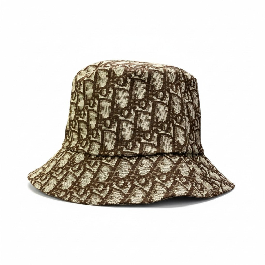 ＠c4 Christian Dior Reversible Bucket Hat Leopard Trotter Size 57 Made in Italyta1